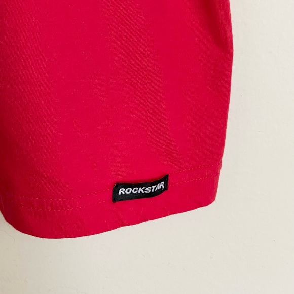 NEW Vintage 1998 Rockstar Games Logo Graphic Red T Shirt Adult size Large - Picture 4 of 8